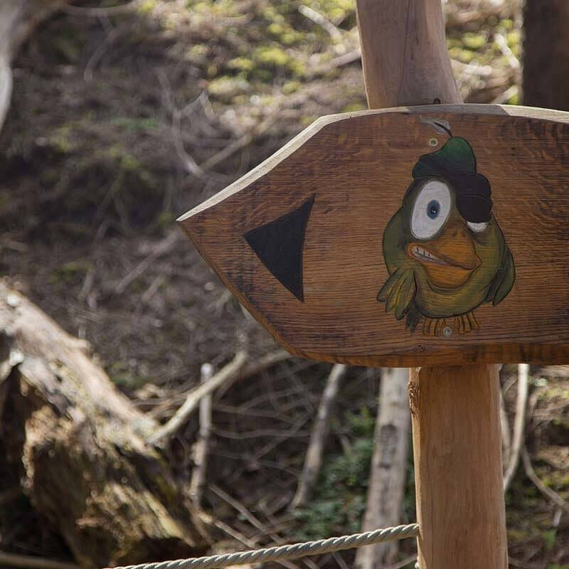 Der Piepmatzweg beginnt hier.