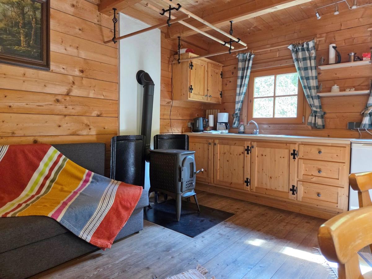 Mühlenhütte am Privatteich im Mostviertel