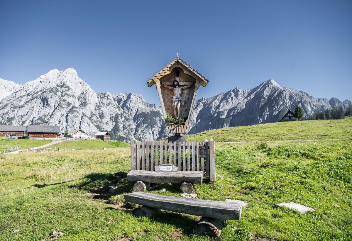 Alpenfamilienglück am Karwendel
