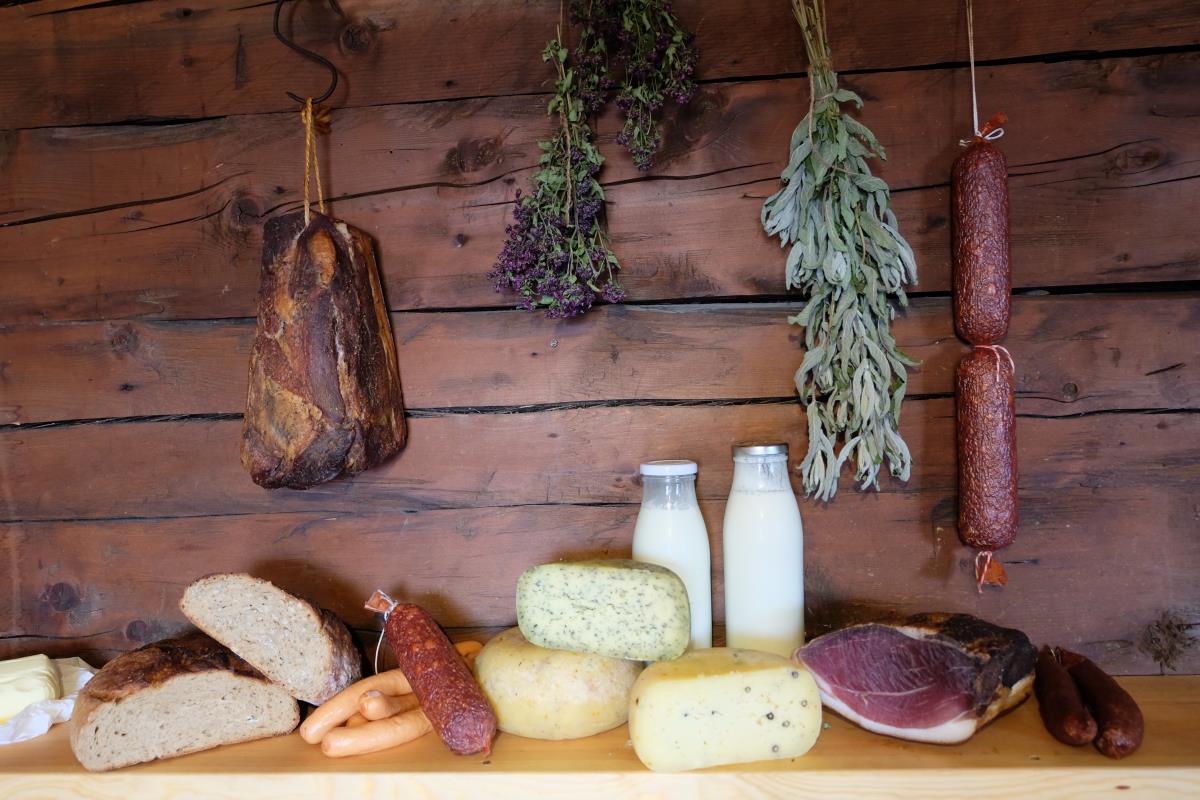 Tiroler Hütte am Karwendelgebirge